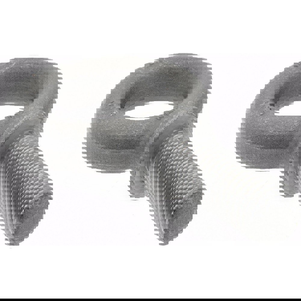 Fixed Lifting Eye Bolt: With Shoulder, 5,000 lb Capacity, 3/4-10 Thread, Grade 1030 Steel